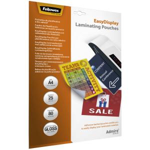 Laminierfolientasche, selbstklebend, A3, 160 mic Fellowes 5601803 (0043859730841)