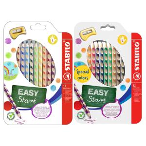 Dreikant-Buntstifte EASYcolors R, 6er Kartonetui STABILO 332/6 (4006381398718)
