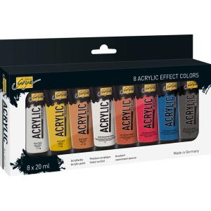 Acrylfarbe SOLO Goya Acrylic, 20 ml, 8er-Set KREUL 84174 (4000798122058)