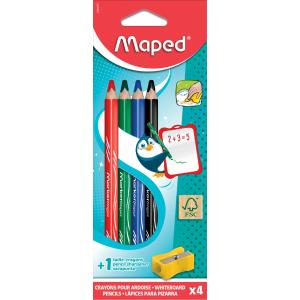 Whiteboard-Marker Marker'Peps, 4er Blister Maped 833800FC (3154148338000)