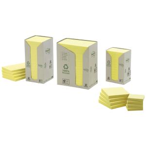 Haftnotizen Recycling, 127 x 76 mm, gelb Post-it 655-1T (4046719100682)