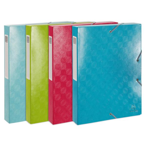 Sammelbox 1928, DIN A4, Karton, farbig sortiert EXACOMPTA 59230E (3130632592301)