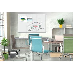 Glas-Magnettafel, (B)1.500 x (H)1.000 mm, weiß Be!Board B1500 (4057521000169)