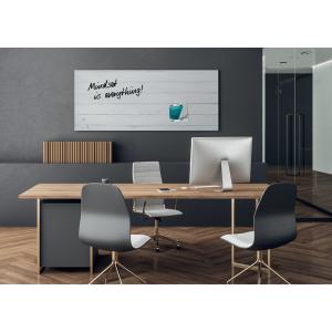 Glas-Magnettafel Artverum Design White Wood sigel GL381 (4004360792540)