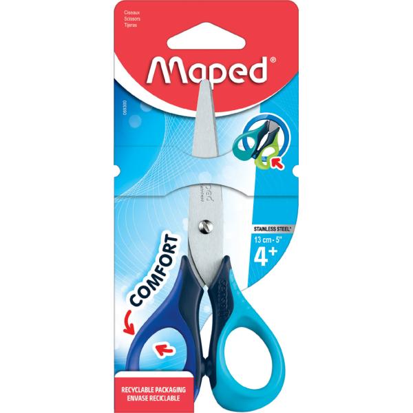 Bastelschere Sensoft 3D, Länge: 130 mm, Rechtshänder Maped 069300 (3154140693008)