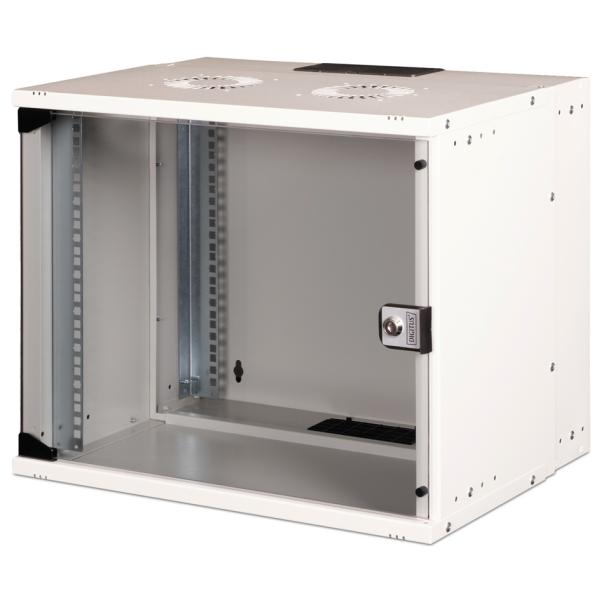 19' Wandgehäuse SOHO PRO, (B)540 x (T)400 mm, 9HE DIGITUS DN-49205 (4016032493747)