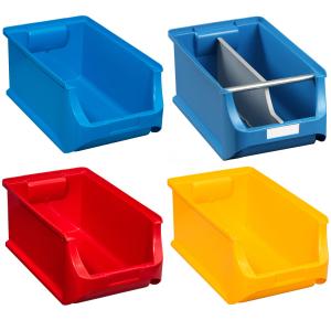 Sichtlagerkasten ProfiPlus Box 4, aus PP, gelb allit 456214 (4005187562149)