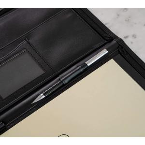 Schreibmappe 'Excellent de luxe', DIN A4, schwarz rillstab 98444 (8712794984443)