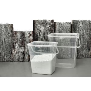 Waschmittelbox, 10 Liter, grau-transparent plast team 50600804 (5707672724542)