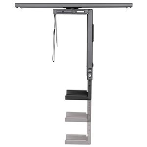 CPU-Halter, aus Metall, dreh- & ausziehbar, schwarz LogiLink EO0004 (4052792048094)