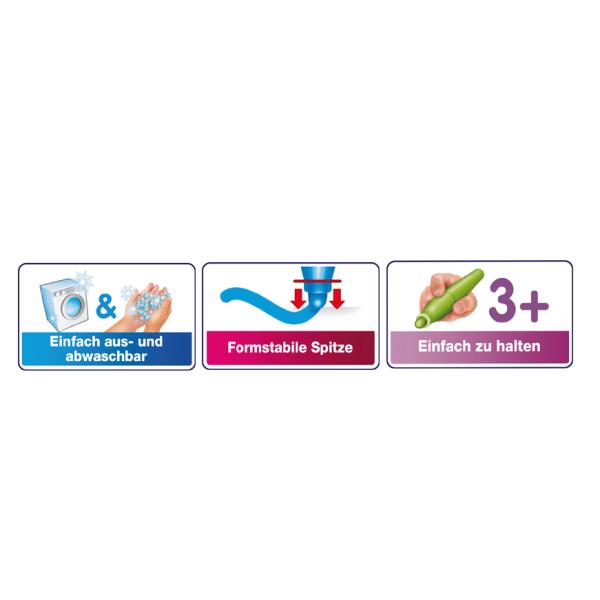 BIC KIDS Fasermaler Visacolor XL ecolutions, 12er Kartonetui Bic 