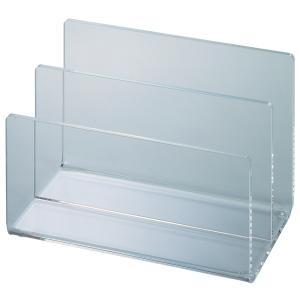 Kartenständer Acryl mit 2 Fächern, glasklar MAUL 19520-05 (4002390026734)
