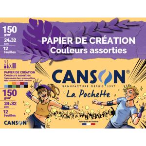 Tonpapier in Sammelmappe, 240 x 320 mm, 150 g/ qm CANSON C400110438 (3148950023117)