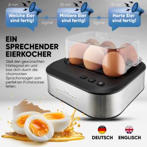 Eierkocher PC-EK 1276, mit Sprachausgabe PROFI COOK 501276 (4006160012767)