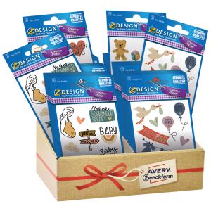 ZDesign CREATIVE Baby, Sortiment AVERY Zweckform 48686 (4004182486863)