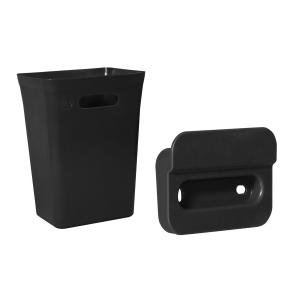 Mülleimer AVEDORE, 10 Liter, schwarz plast team 28240800 (5707672702977)