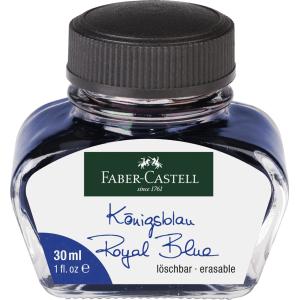 FABER-CASTELL Tinte im Glas, königsblau, Inhalt: 30 ml Faber-Castell 149839 (4005401498391)