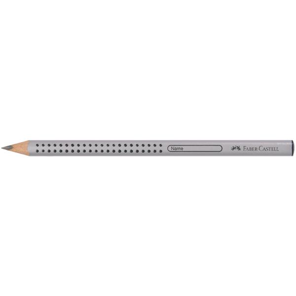 Bleistift Jumbo Grip HB silber FABER CASTELL 111920 (4005401119203)