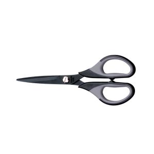 Schere mit gummierter Griffzone, Länge: 215 mm, schwarz MAUL 7690890 (4002390039949)