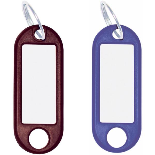 Wedo Schlüsselanhänger Blau, 10 St. 262101803 (4003801731667)