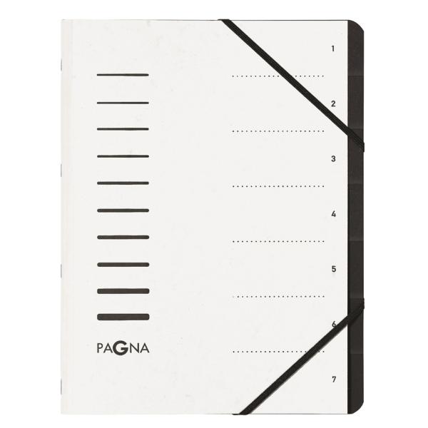 Pagna Ordnungsmappe 7 Fächer Weiß 40058-08 (4013951014633)