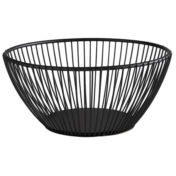 Brot- und Obstkorb SVART, rund, 175 mm, schwarz APS 30420 (4004133304208)