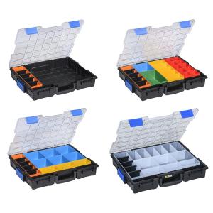 Kleinteilekoffer EuroPlus Pro >K<44.76/ 19, 19 Fächer allit 454223 (4005187542233)