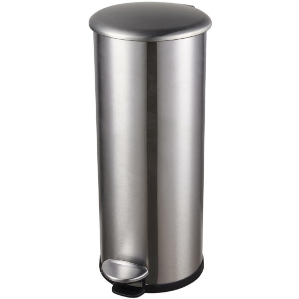 Tret-Abfallbehälter 'the zinc', 20 Liter, silber helit H2406600 (4012086876321)