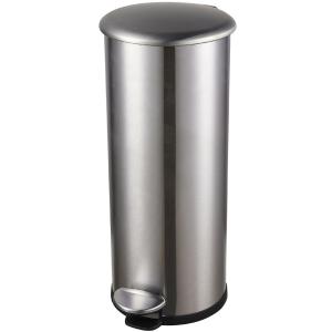 Tret-Abfallbehälter 'the zinc', 20 Liter, weiß helit H2406605 (4012086876307)