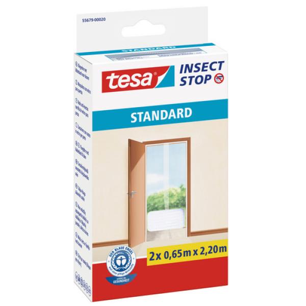 Tesa Fliegengitter Insect Stop Standard Weiß 2 X 0,65 X 2,2 M 55679-00020-06 (4042448095749)