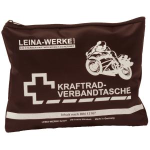 LEINA Kraftrad-Verbandtasche, Inhalt DIN 13167, schwarz REF 17010 (4011166170106)