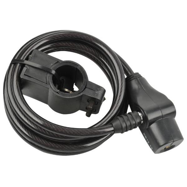 Kabel-Fahrradschloss, Länge: 1.800 mm, schwarz FISCHER 85849 (4008153858499)