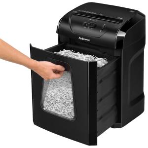 Aktenvernichter Powershred 12C, schwarz, Partikel Fellowes 7120101 (0043859732326)