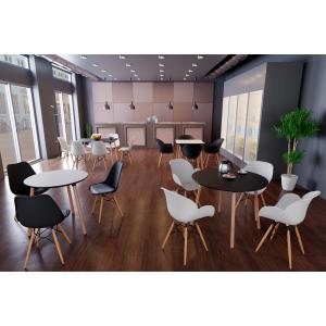 Bistrotisch PALOMBA, (B)800 x (T)800 mm, weiß PAPERFLOW TRPC80X80.23.13 (3660141226966)