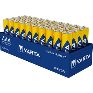Alkaline Batterie Longlife Power Karton, Micro AAA VARTA 04903 121 394 (4008496930302)