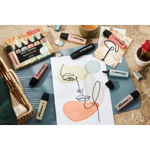 Textmarker BOSS ORIGINAL NatureCOLORS, 8er Etui STABILO EO70/8-2-1 (4006381603157)