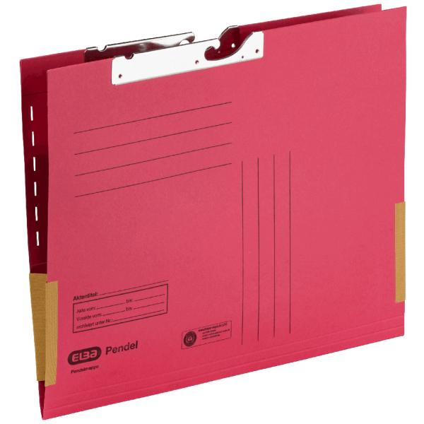 Pendeltasche, DIN A4, mit Kartonfröschen, rot ELBA 100570032 (4002030911031)
