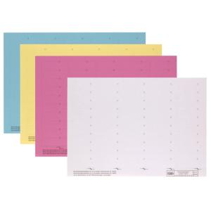 Beschriftungsschild für Sichtreiter, 4-zeilig, weiß ELBA 100555644 (4002030831094)