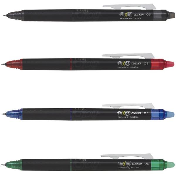 Pilot Frixion Point Clicker Tintenroller Schwarz 0,3 Mm, Schreibfarbe: Rot, 1 St. BLRT-FRP5-R (4902505604416)