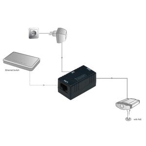 PoE Injector, passiv, 2 x RJ45 Kupplung DIGITUS DN-95002 (4016032260257)