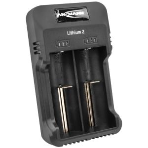 Ladegerät 'Lithium 2', für NiMH & Li-Ion Akkus ANSMANN 1001-0050 (4013674109531)