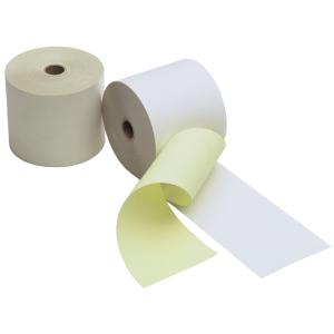 Kassenrollen, 2-lagig weiß/ gelb, 76 mm x 25 m Kores AR7625 (4045257776250)