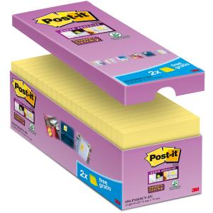 Haftnotizen Super Sticky Notes, 76 x 76 mm, 20+4 Post-it 654-SSCY VP24 (4054596855977)