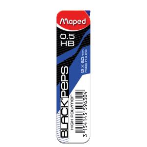 Druckbleistift-Mine BLACK'PEPS, 0, 5 mm, im Etui Maped 559630 (3154145596304)