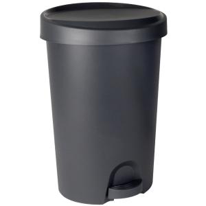 Tret-Abfallbehälter Stepy, 27 Liter, PP, eukalytusgrün EDA 010630 V.EU (3086960259136)