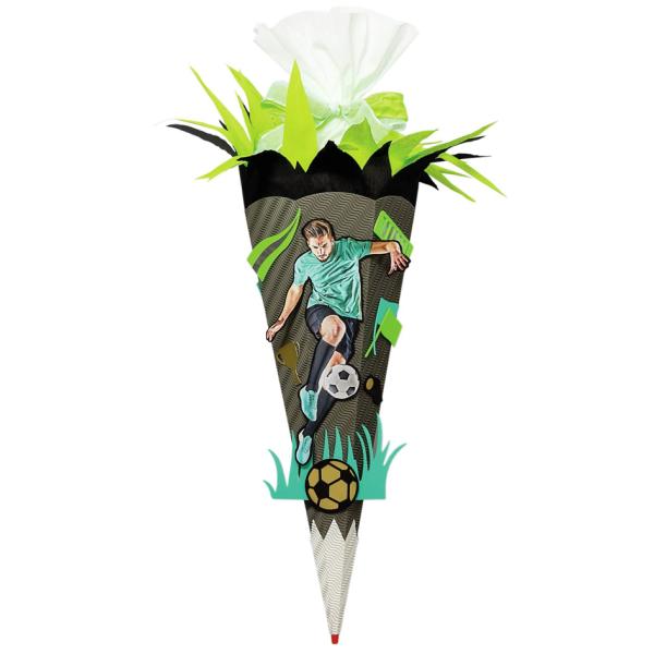 Schultüten-Bastelset 'Fußballstar', 680 mm, mit Sound ROTH 658089 (4028279800882)