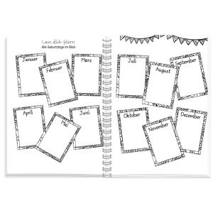 Schülerkalender Scribble Timer 2.0 'Girl' ROTH 89213 (4028279892139)
