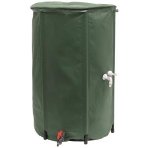 Regentonne RÉCUP'O, Durchmesser: 800 mm, grün, 500 Liter EDA 010983 V.CA (3086960265960)