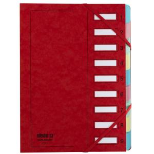 Ordnungsmappe, DIN A4, Karton, 12 Fächer, blau extendos 237.12 EL BLEU (3068592373060)