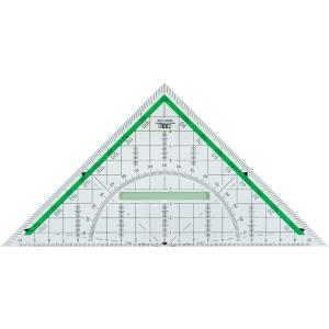 Geometriedreieck 'Green Line', Hypotenuse: 230 mm M+R 2323 0810 (4004627394715)